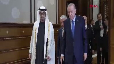 Cumhurbaşkanı Erdoğan, BAE Lideri Şeyh