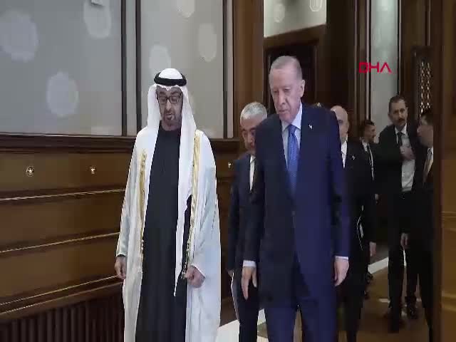 Cumhurbaşkanı Erdoğan, BAE Lideri