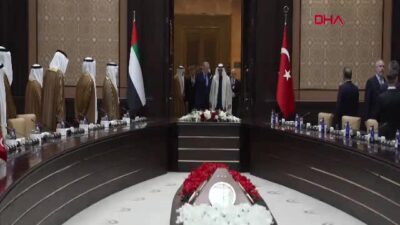 Türkiye Cumhurbaşkanı Erdoğan ile BAE