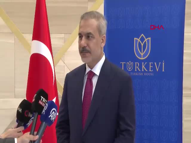 Dışişleri Bakanı Hakan Fidan,