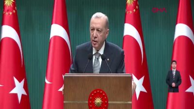 Cumhurbaşkanı Erdoğan, Kabine Toplantısı sonrası