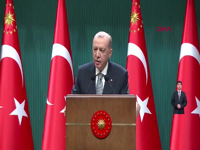 Cumhurbaşkanı Erdoğan, Kabine Toplantısı