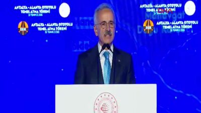 Antalya-Alanya Otoyolu’nun Temeli Atıldı: Bakanlar Uraloğlu ve Ersoy’dan Önemli Açıklamalar