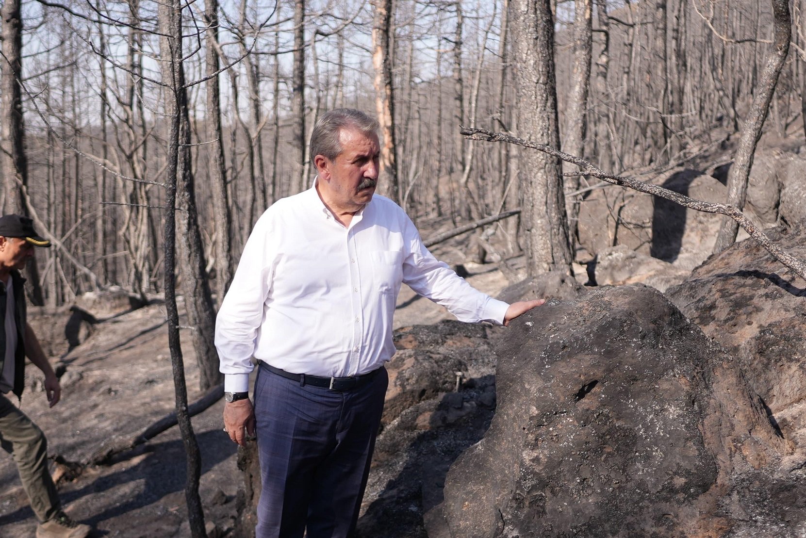 BBP Genel Başkanı Mustafa Destici: <strong>Orman Yangınlarını Çıkaranlar İdam Cezasına Çarptırılsın</strong>
