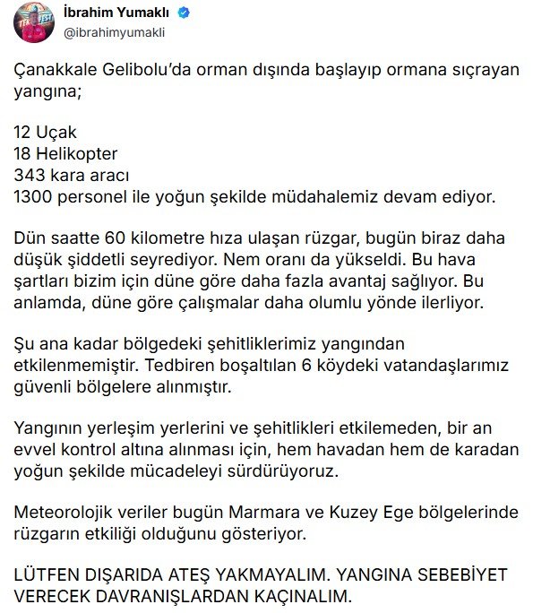 Tarım ve Orman Bakanı