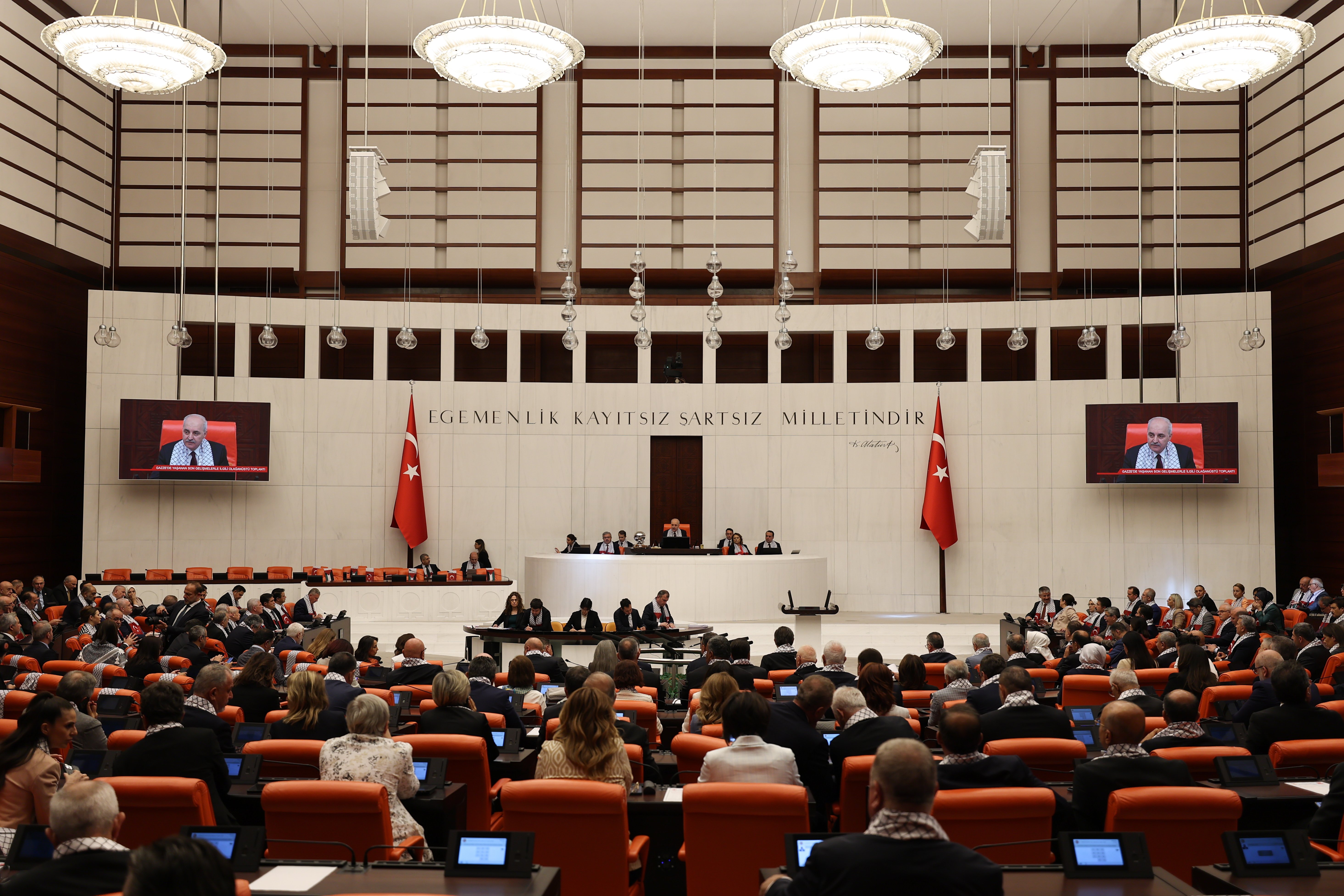 TBMM, Gazze'deki insanlık dışı