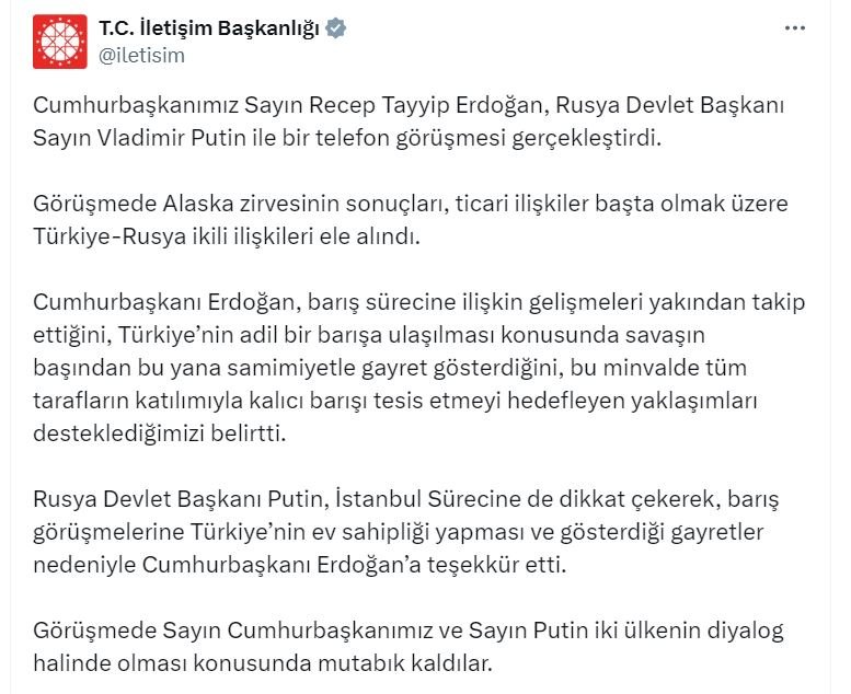 Cumhurbaşkanı Erdoğan ve Rusya