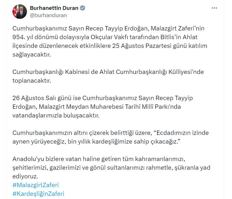 Cumhurbaşkanı Recep Tayyip Erdoğan,
