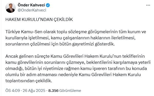 Türkiye Kamu-Sen Genel Başkanı