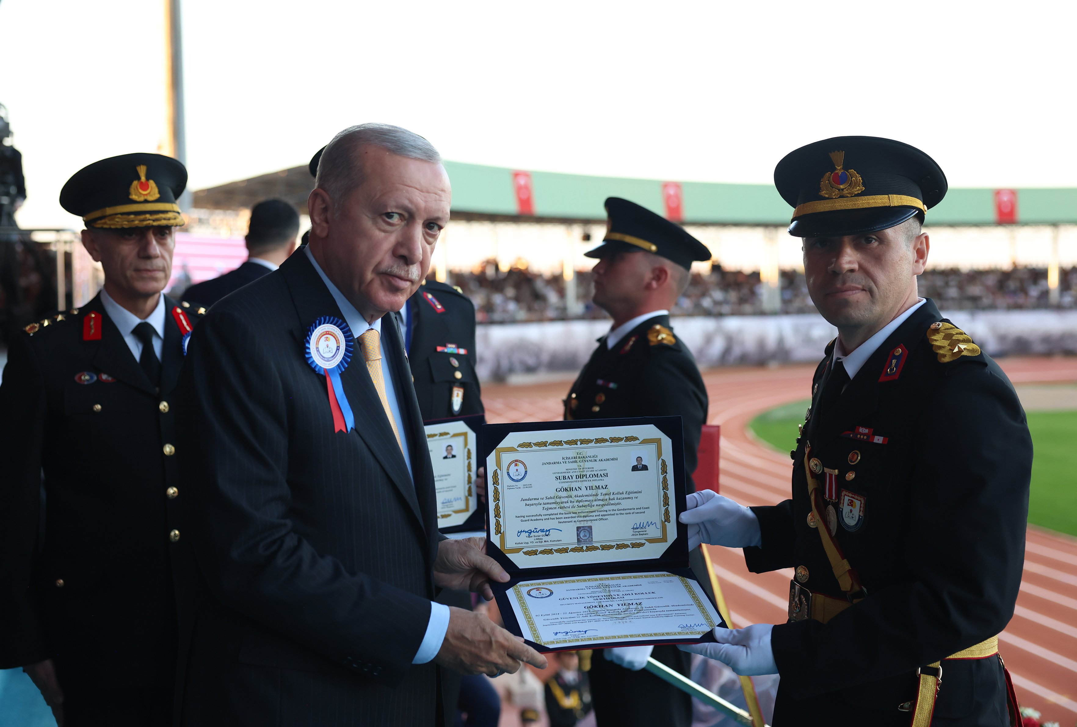 Cumhurbaşkanı Erdoğan, Jandarma ve