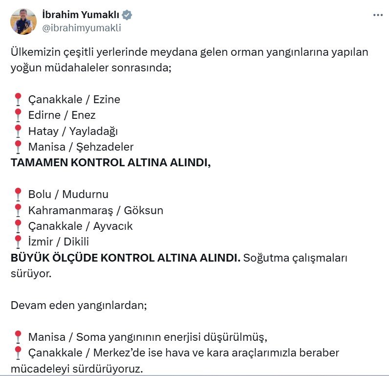 Tarım ve Orman Bakanı