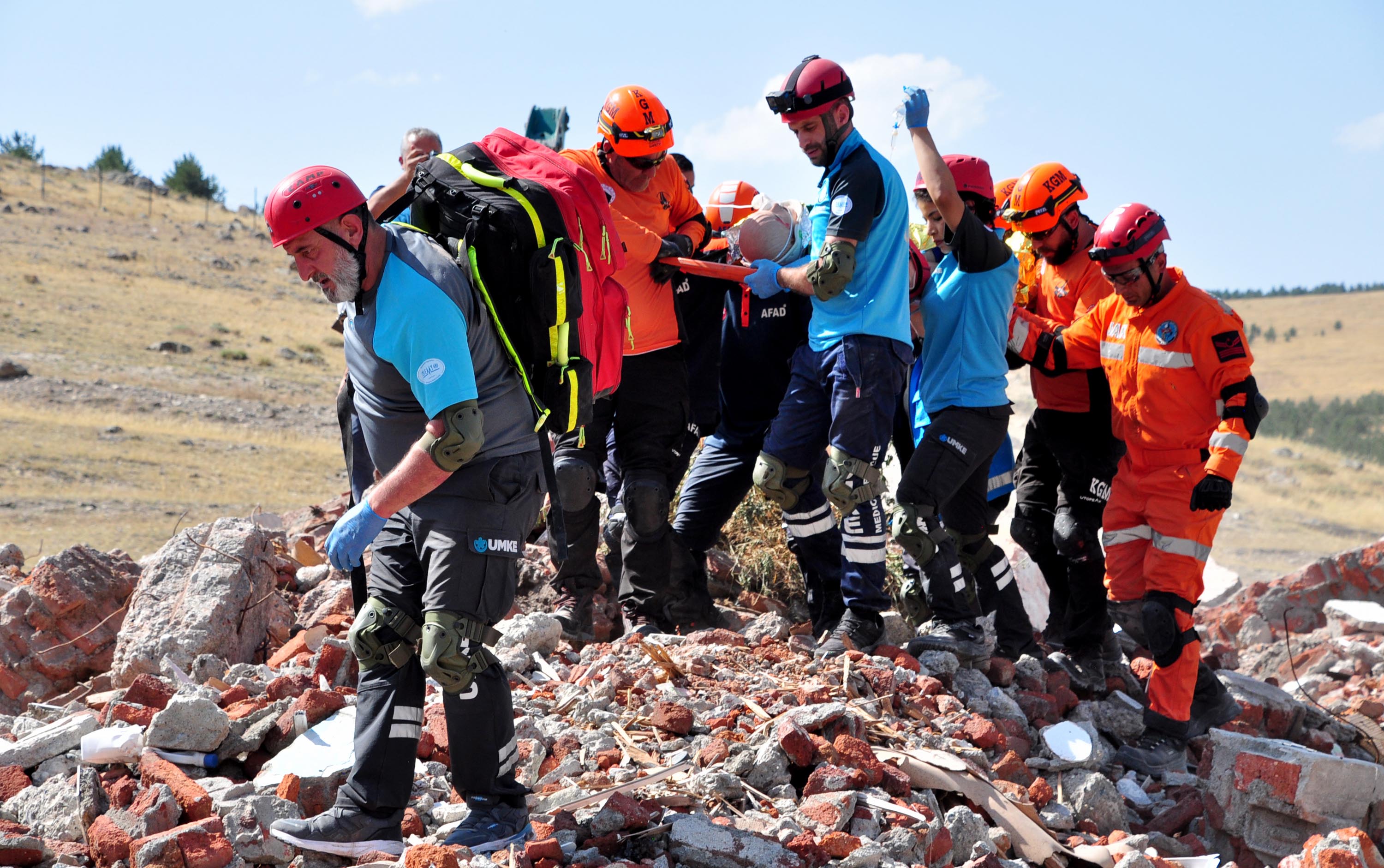 Kars'ta AFAD tarafından düzenlenen