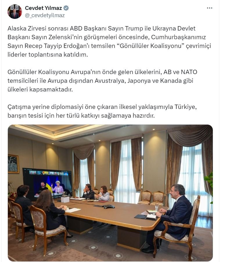 Cumhurbaşkanı Yardımcısı Cevdet Yılmaz,