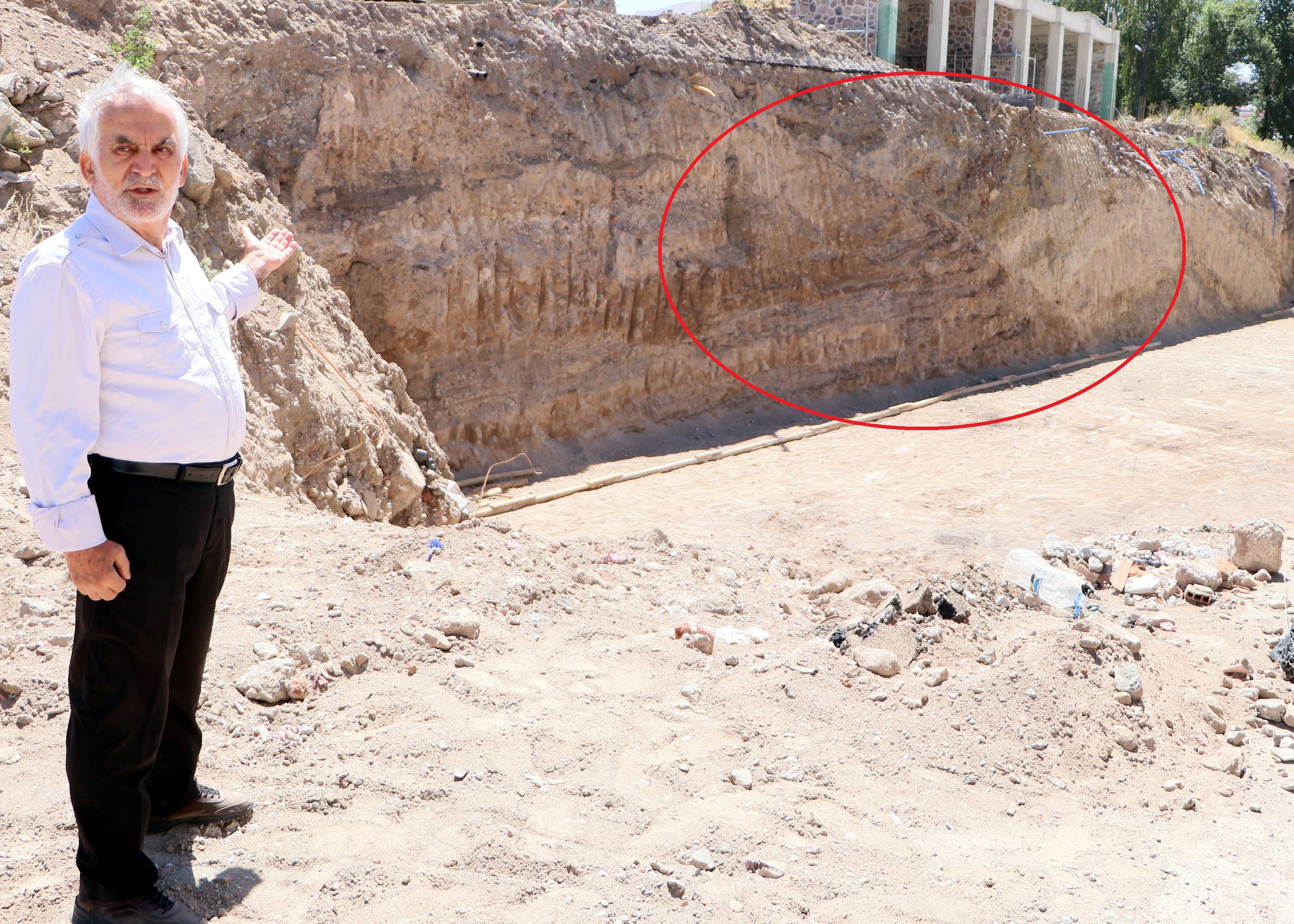 Erzurum'da kentsel dönüşüm kazılarında