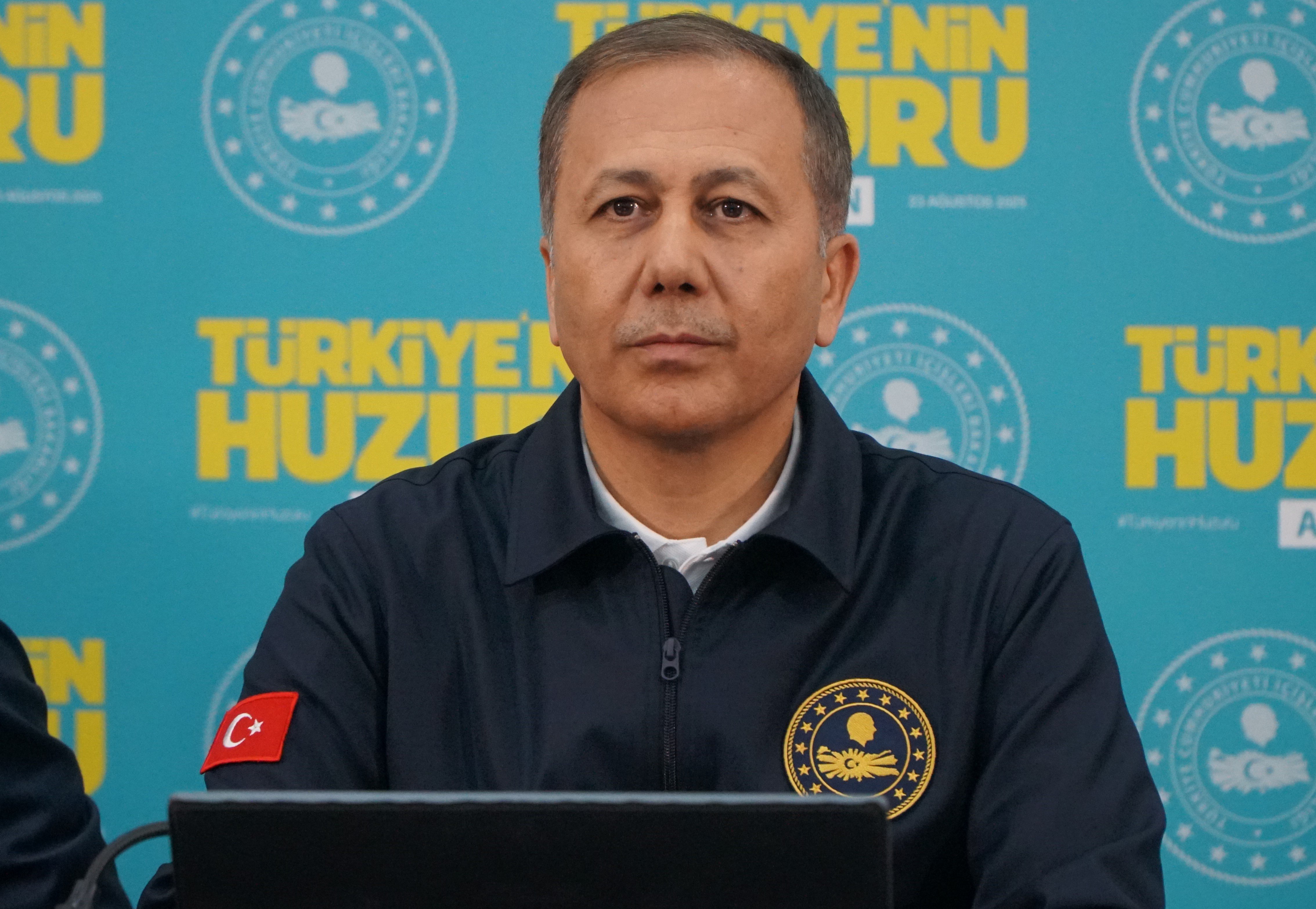 İçişleri Bakanı Ali Yerlikaya,