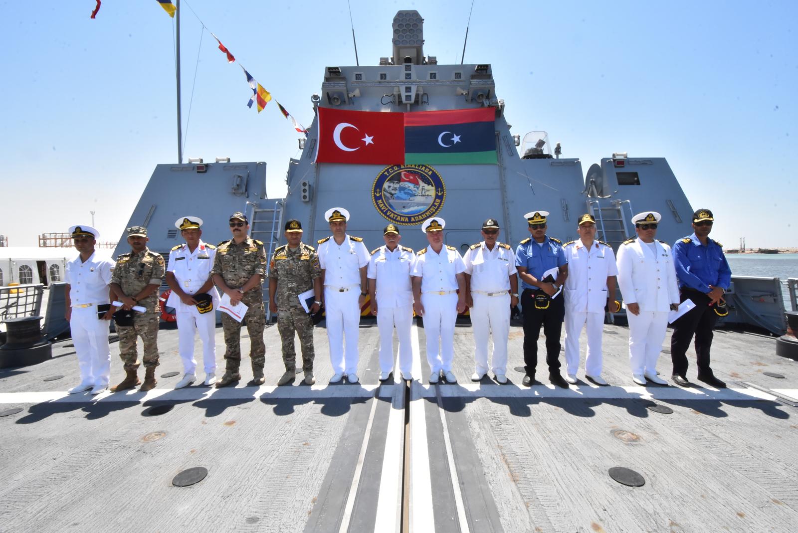 TCG Kınalıada fırkateyni, Libya'nın