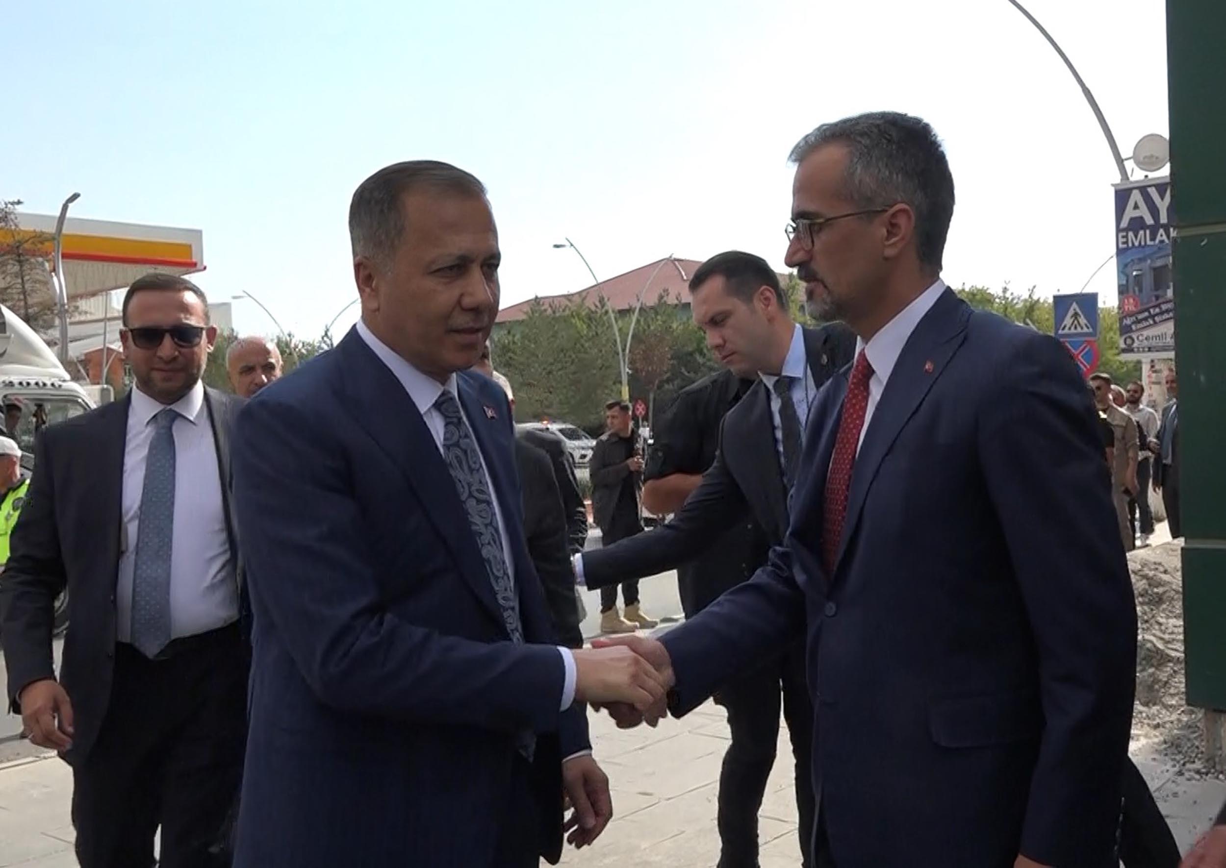 İçişleri Bakanı Ali Yerlikaya,