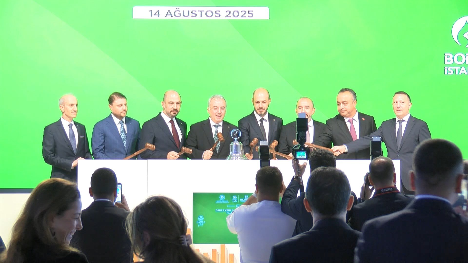 Damla Kent Projesi Gayrimenkul Sertifikası Borsa İstanbul’da İşlem Görmeye Başladı