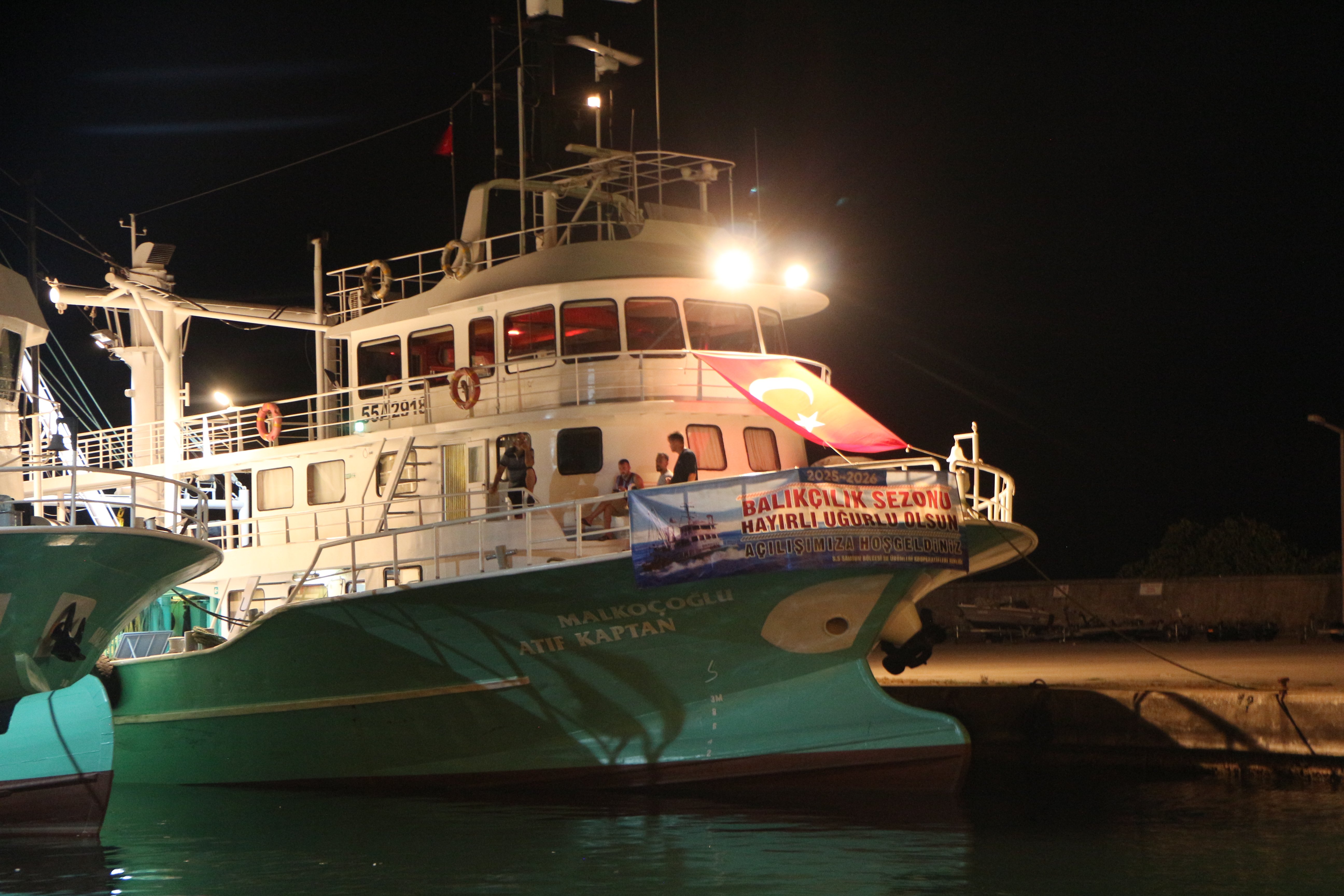 Samsun'da balıkçılar av yasağının