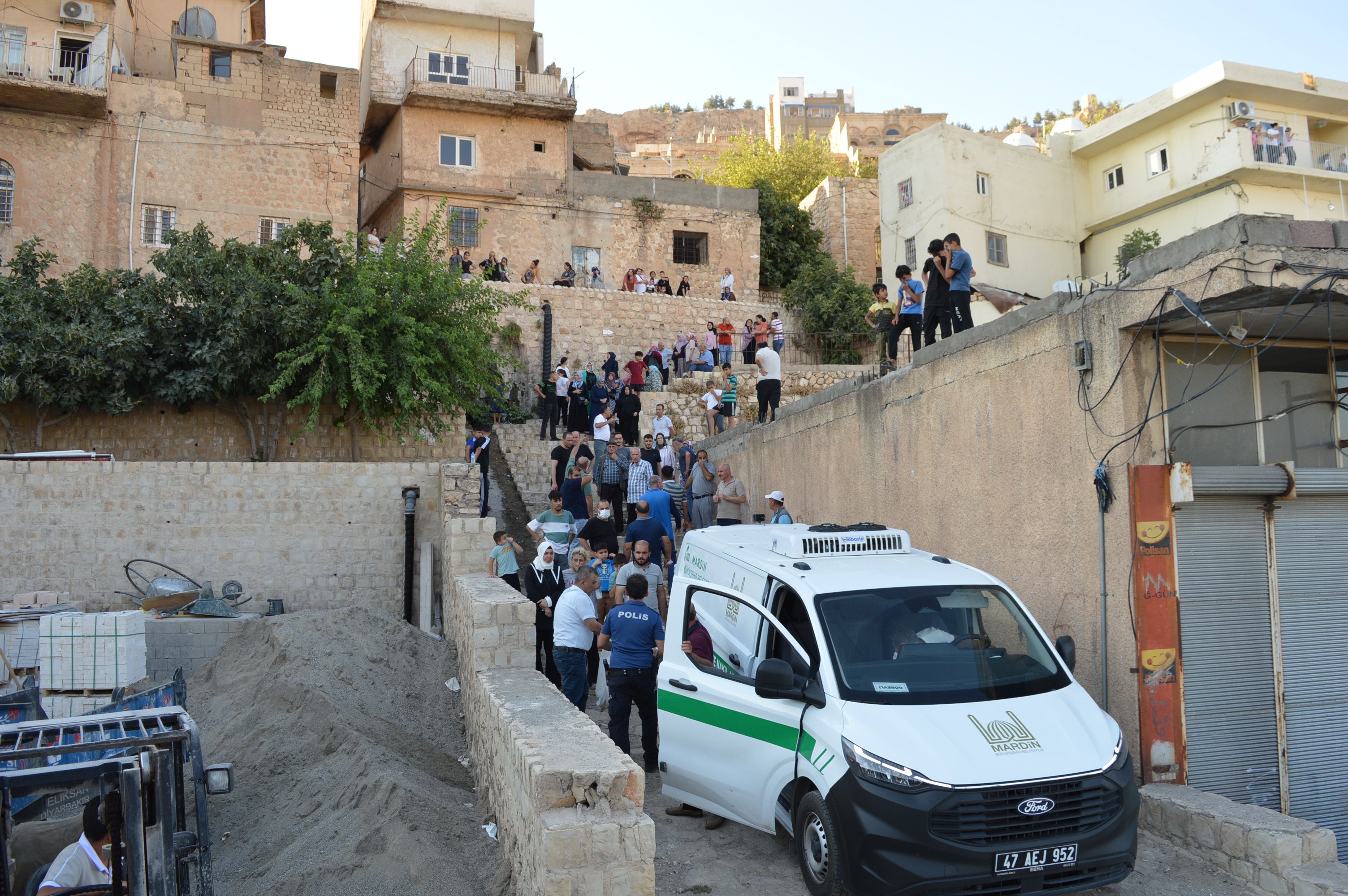 Mardin'in Artuklu ilçesinde aynı