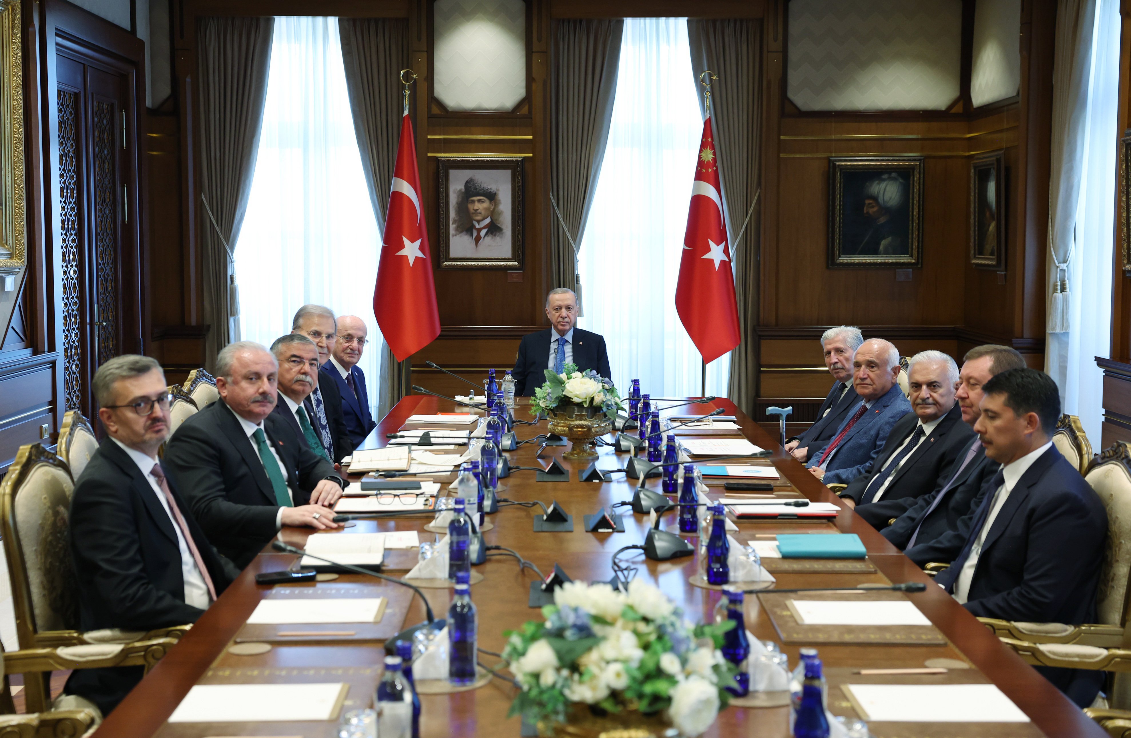 Cumhurbaşkanı Erdoğan'ın başkanlık ettiği
