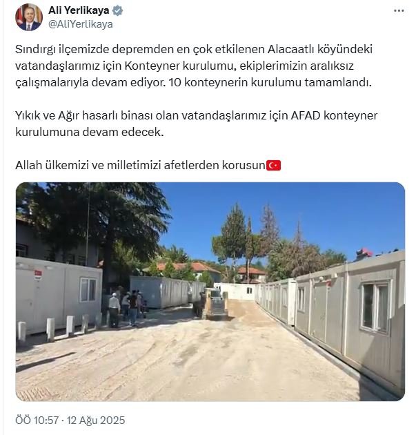 İçişleri Bakanı Ali Yerlikaya,
