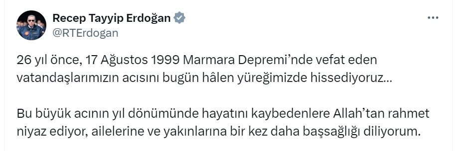 Cumhurbaşkanı Recep Tayyip Erdoğan,
