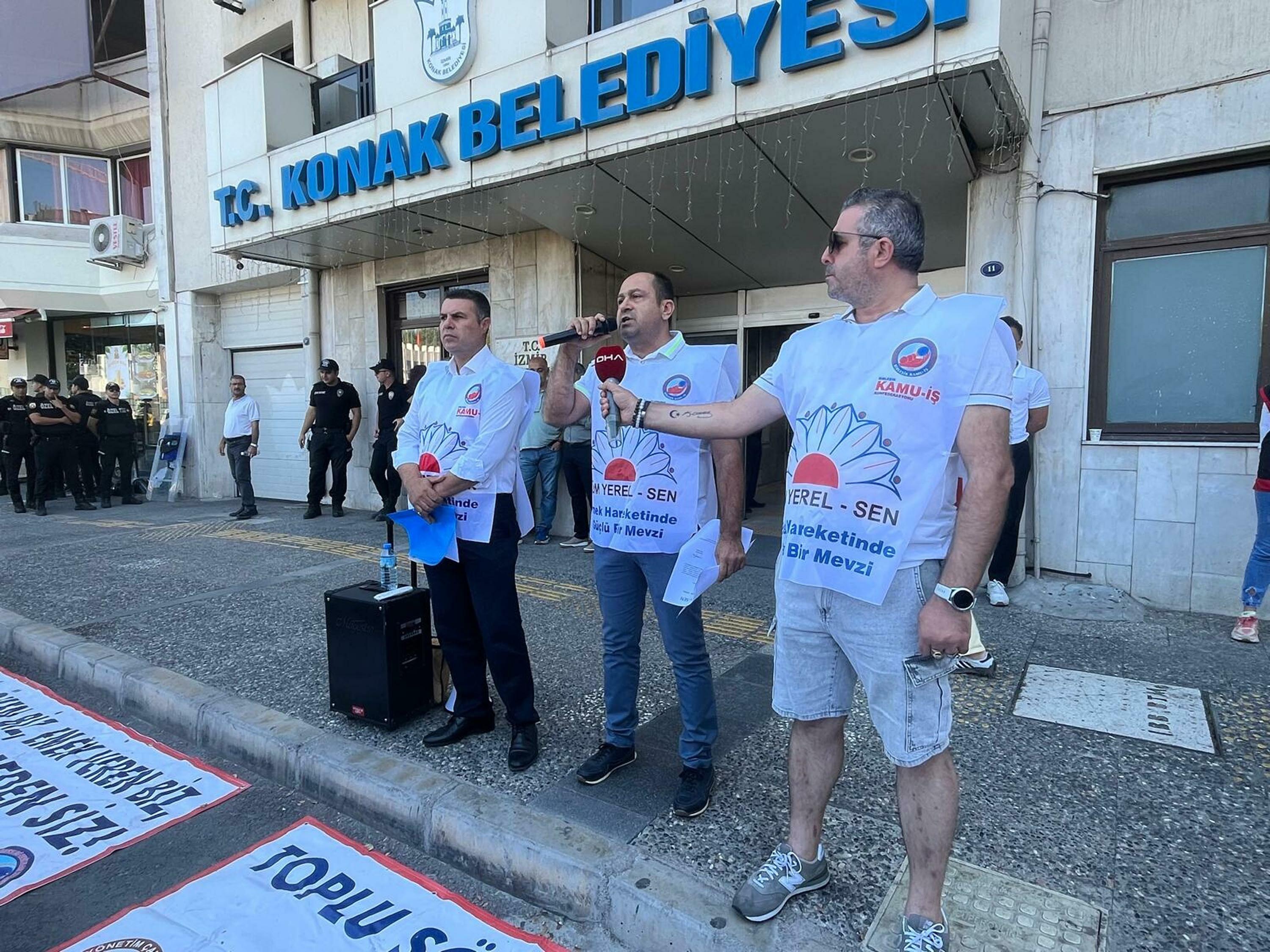 İzmir Konak Belediyesi'nde Tüm