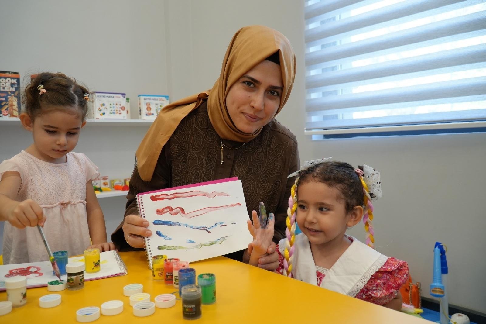 Ümraniye Belediyesi’nden Anne Çocuk Atölyeleri: Aile İçi İletişim Güçleniyor