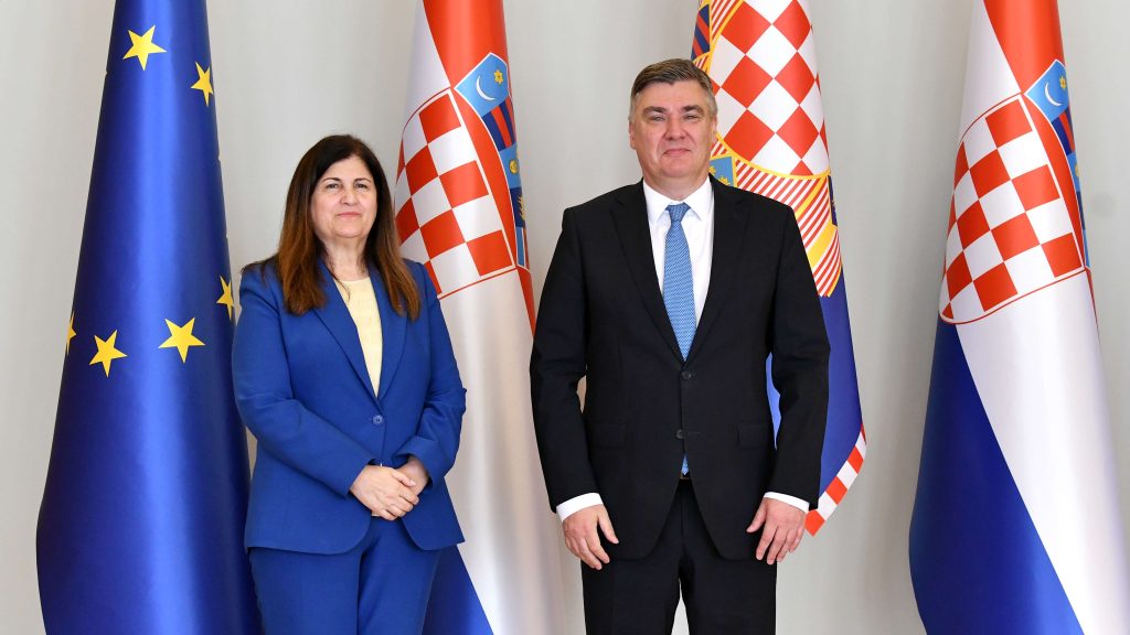 Hırvatistan Cumhurbaşkanı Zoran Milanovic,