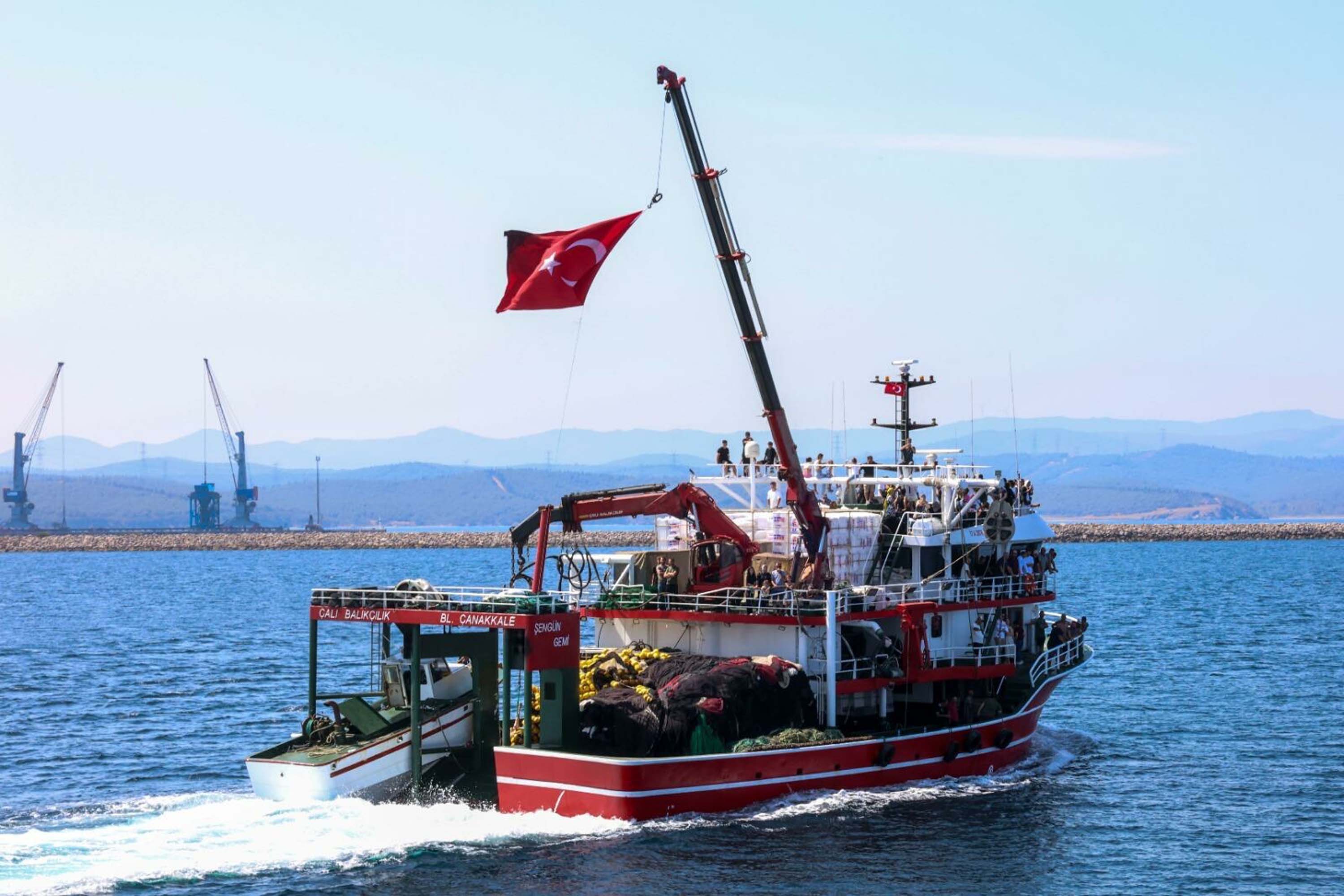 Çanakkale'de balık sezonu Vali