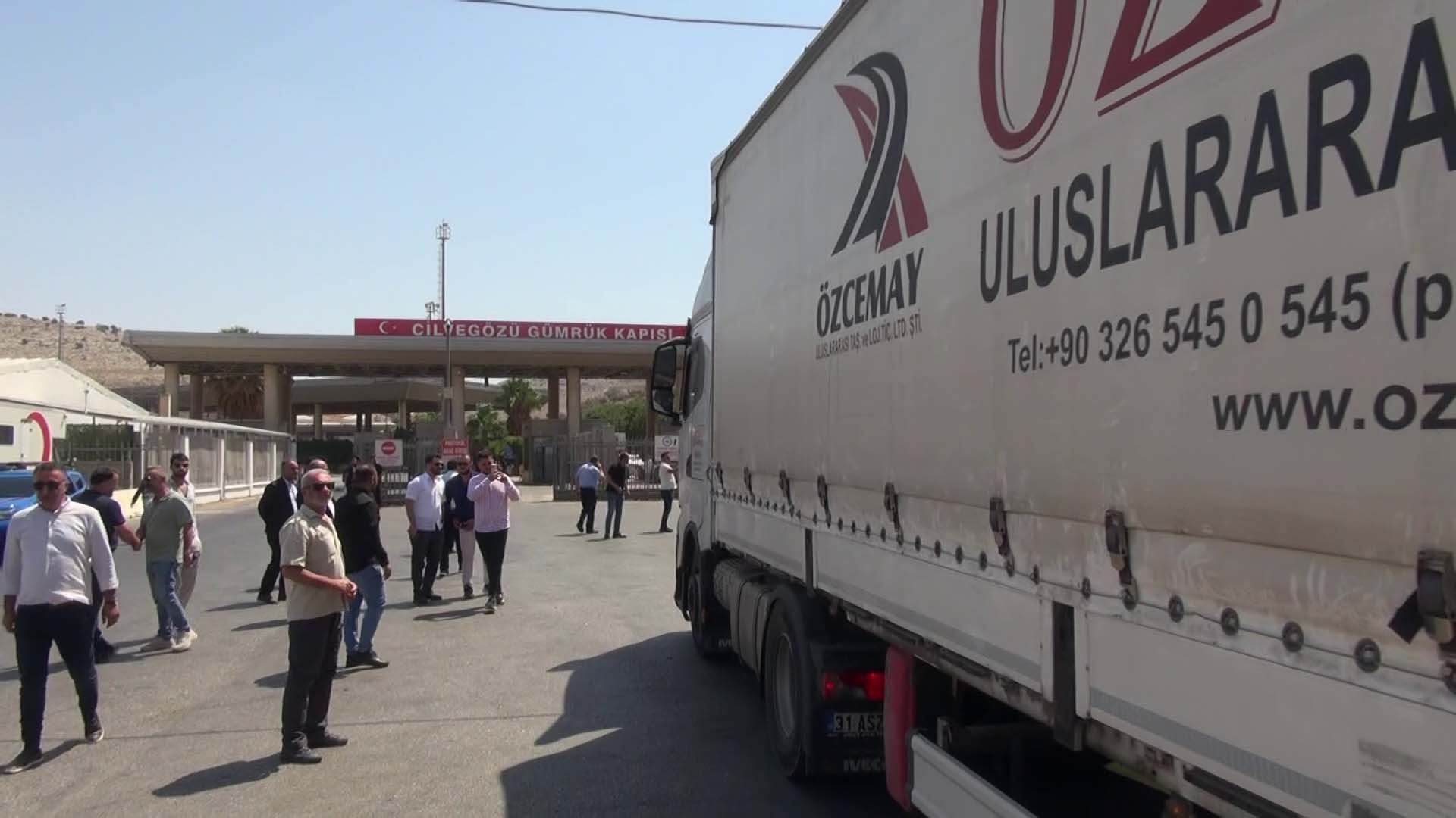 Hatay Reyhanlı'daki Cilvegözü Gümrük