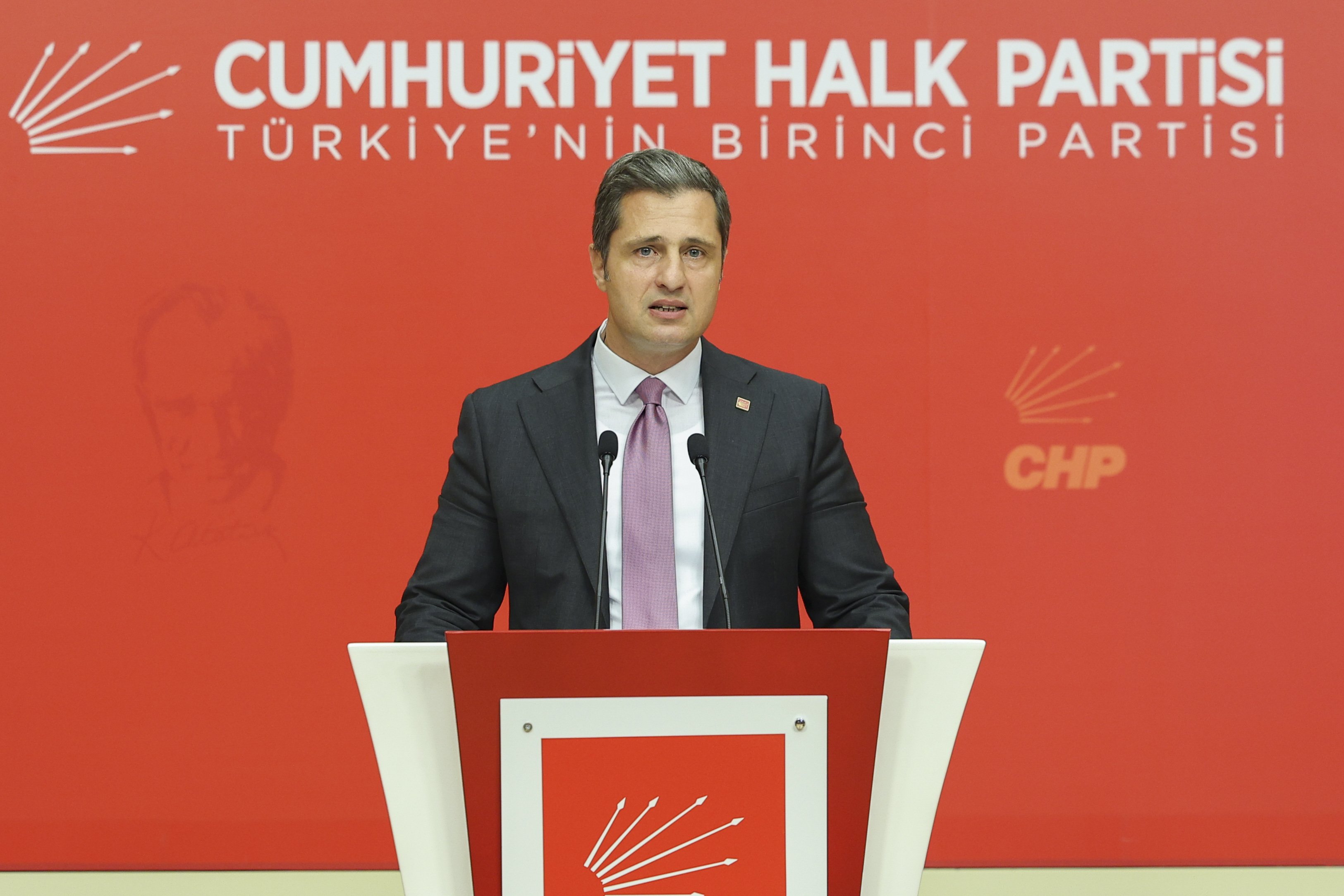 CHP Sözcüsü Deniz Yücel,