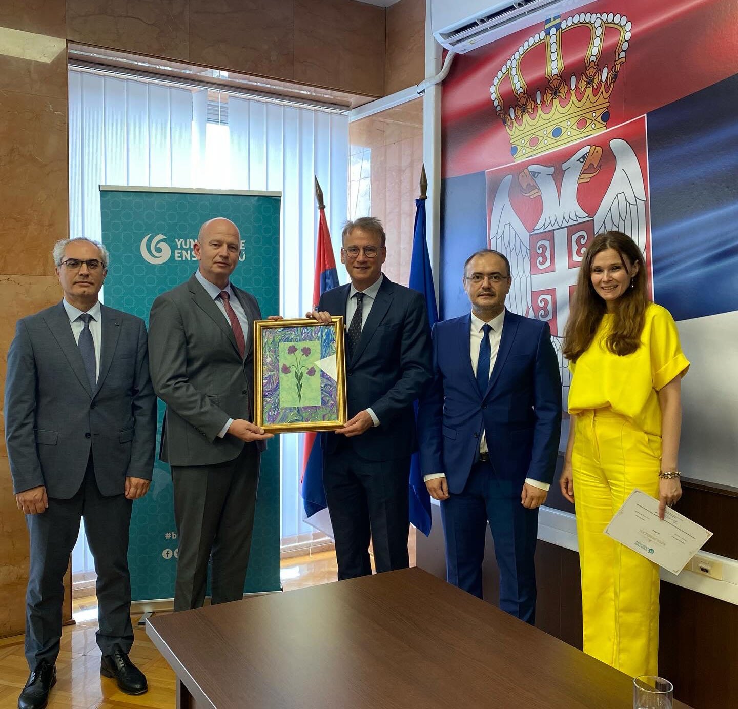 Yunus Emre Enstitüsü'nün Sırbistanlı