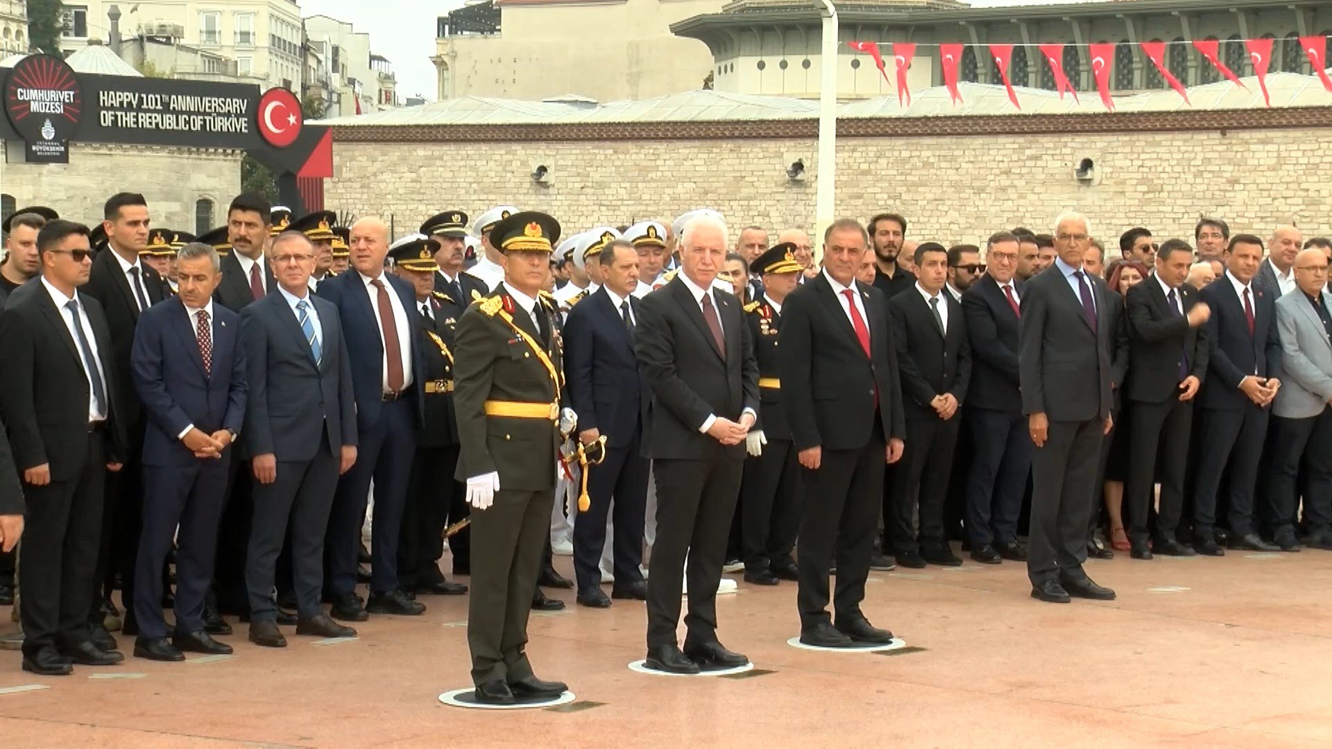 İstanbul Taksim'de düzenlenen 30
