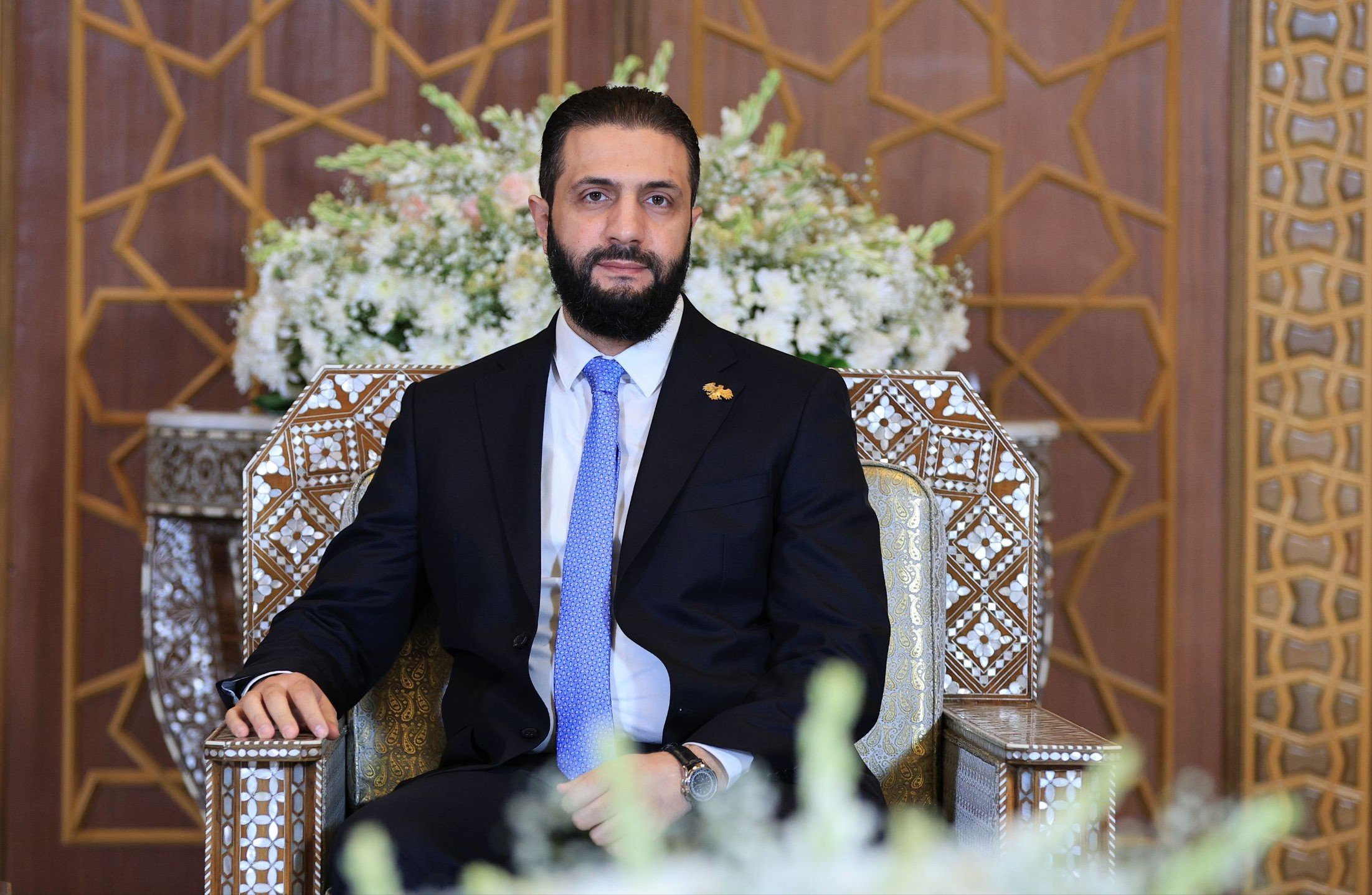 Suriye Cumhurbaşkanı Ahmed Şara,