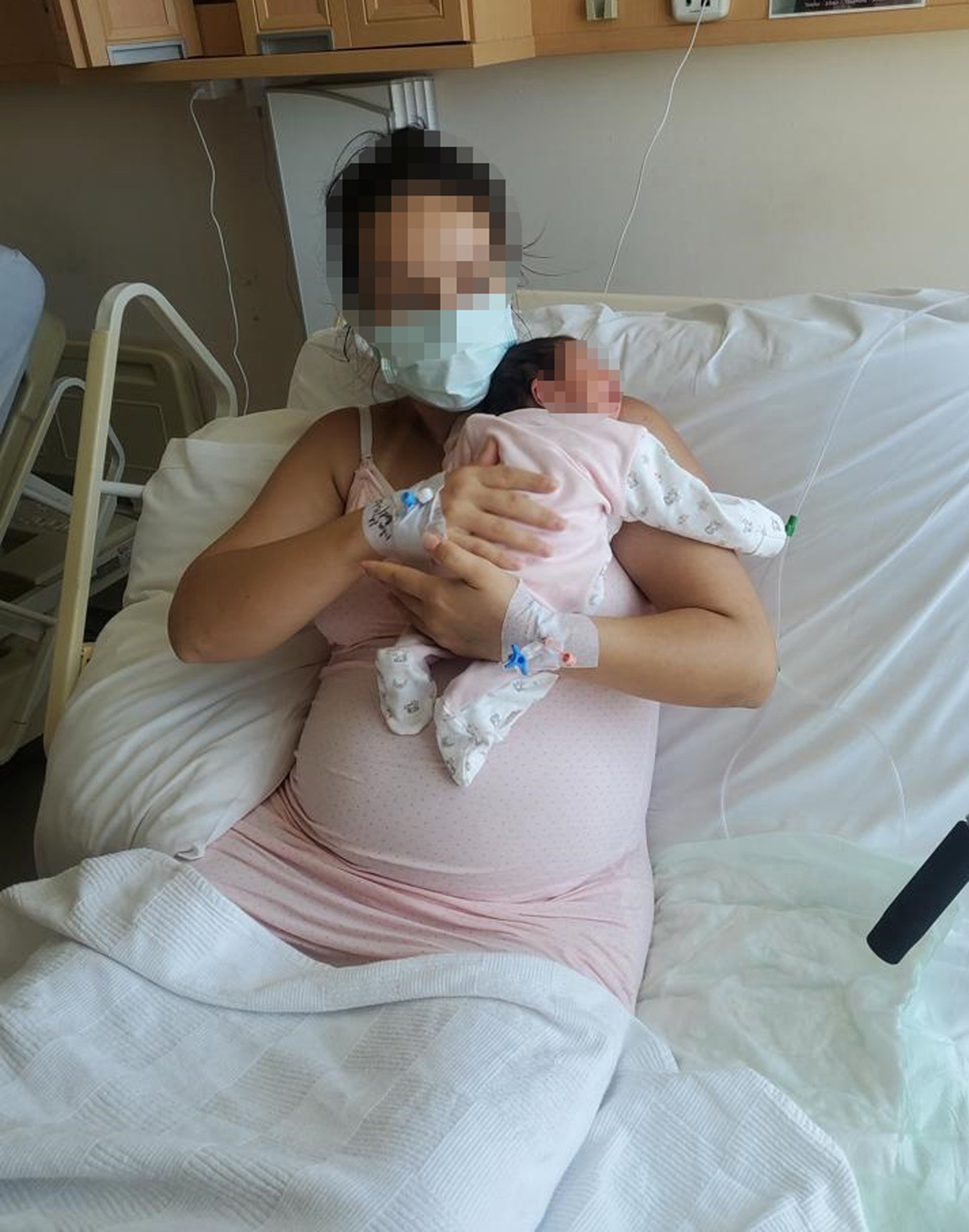 Antalya'da doğum sırasında hastanın