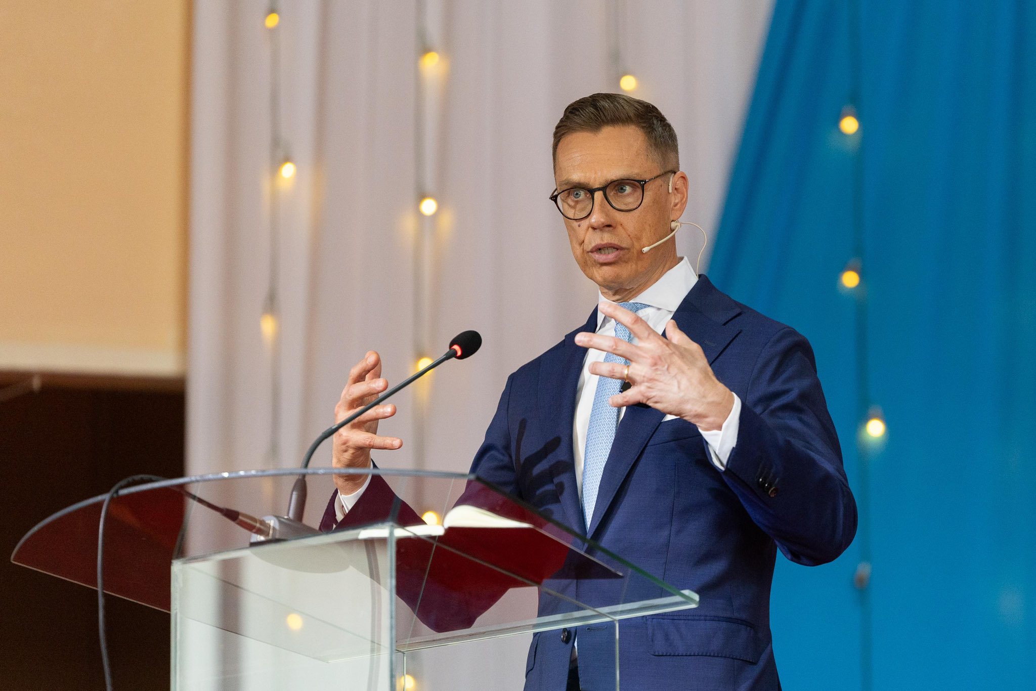 Finlandiya Cumhurbaşkanı Alexander Stubb,