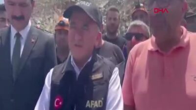 Elazığ Valisi Numan Hatipoğlu, maden