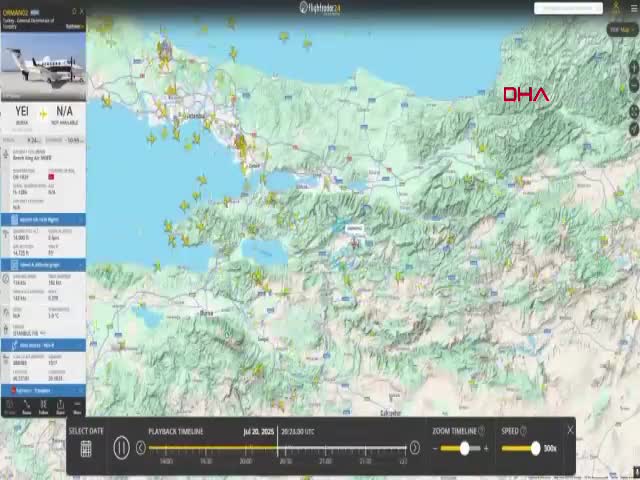 OGM, Otağ uçağının orman