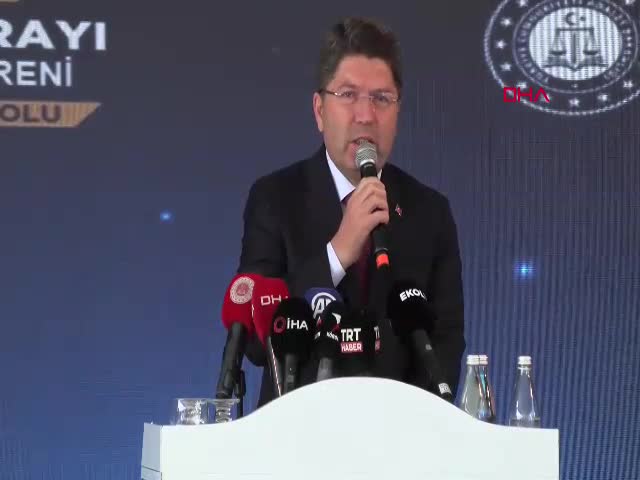 Adalet Bakanı Yılmaz Tunç,