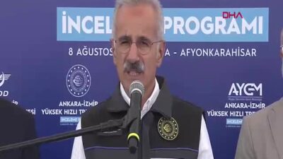 Bakan Uraloğlu, Ankara-İzmir Yüksek Hızlı Tren Projesi’nde Son Durumu Açıkladı