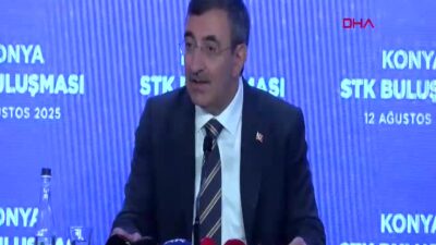 Cumhurbaşkanı Yardımcısı Cevdet Yılmaz, Konya'da