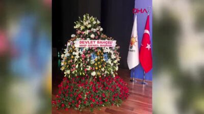 Devlet Bahçeli’den AK Parti’nin 24. Kuruluş Yıldönümüne Anlamlı Çelenk