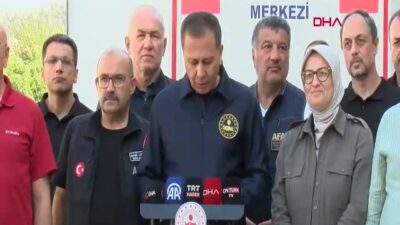 İçişleri Bakanı Ali Yerlikaya, depremden
