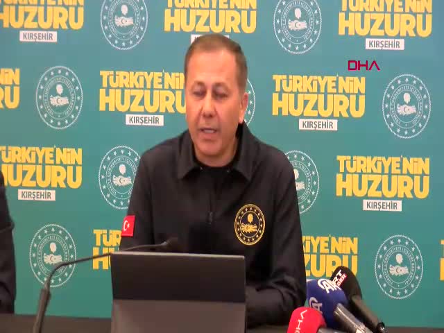İçişleri Bakanı Ali Yerlikaya,