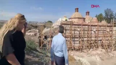Edirne’de Tarihi Gazi Mihal Hamamı Restorasyonunda Son Aşamaya Gelindi: Koku Müzesi Olacak