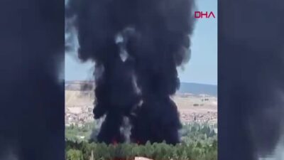 Kütahya Hava Er Eğitim Tugay Komutanlığı’nda Çıkan Yangın Kontrol Altına Alındı