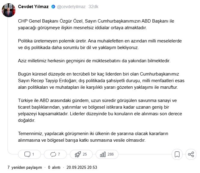 Cumhurbaşkanı Yardımcısı Cevdet Yılmaz,