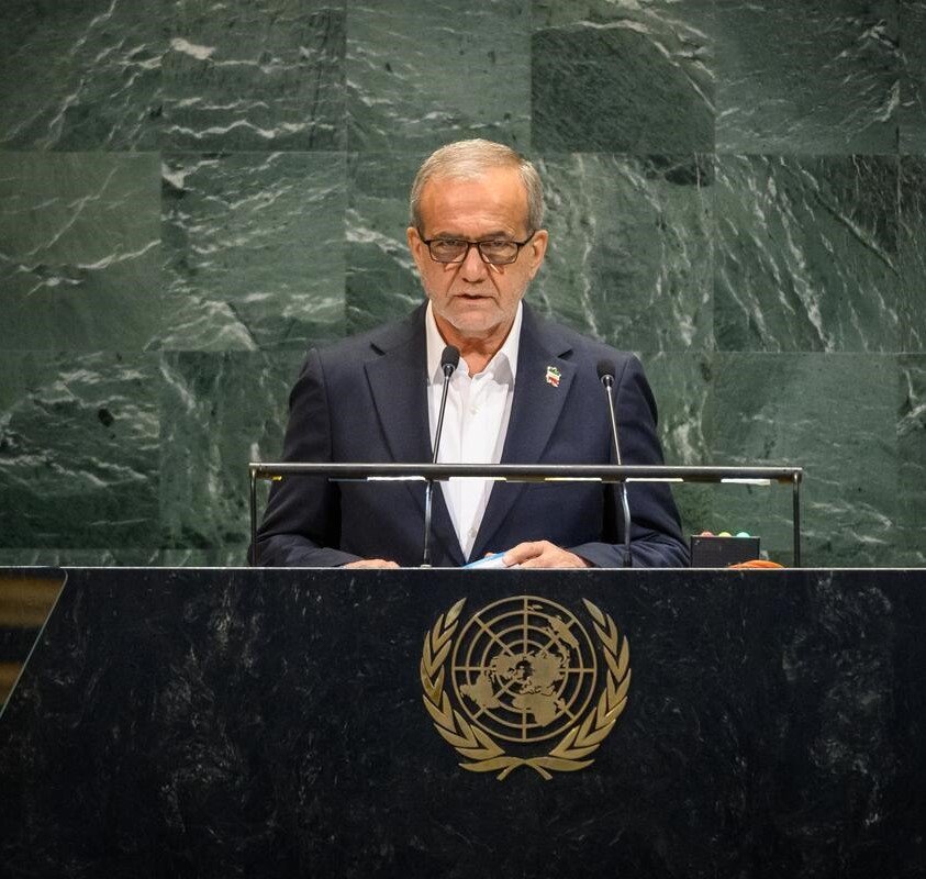 İran Cumhurbaşkanı Mesud Pezeşkiyan,